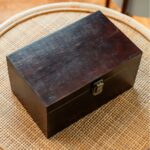 Del Mar Dof Glass – 2 Glasses – Blank Wood Box – Single Imprint