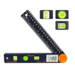 Digital Angle Finder Tool with Bubble Level