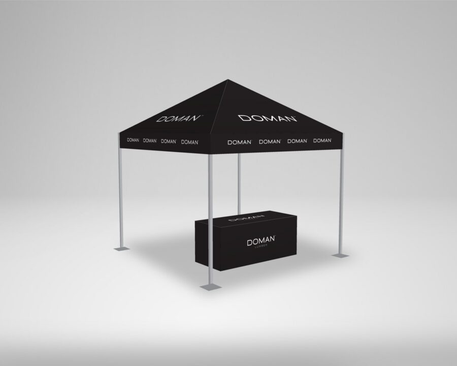 Doman Lumber trade show booth