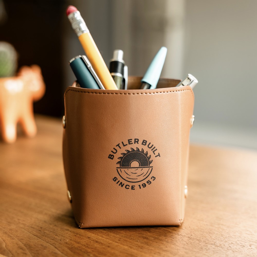 Eco-Deluxe Pencil Cup – Caramel