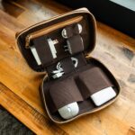 Eco-Deluxe Tech Case – Caramel