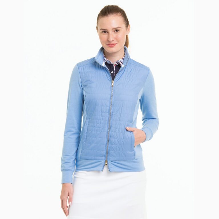 Fairway & Greene Augusta Full Zip in Riviera
