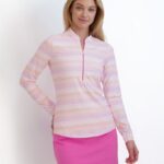 Fairway & Greene Cat LS Zip in Fizz
