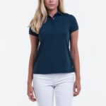 Fairway & Greene Claire Polo in Eclipse