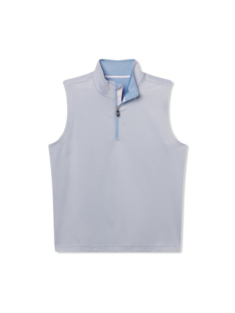 Fairway & Greene Coughlin Stripe 1/4 Zip Vest