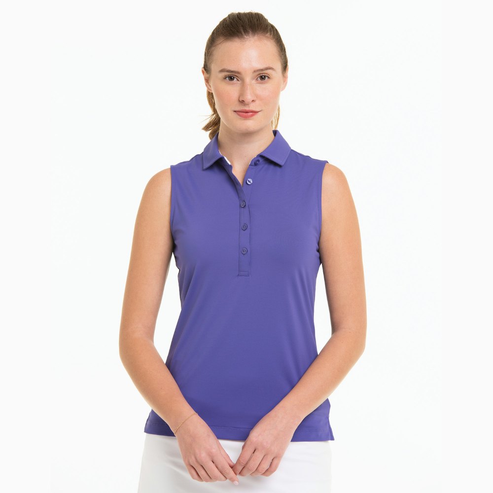 Fairway & Greene Sleeveless Charlotte Jersey Polo