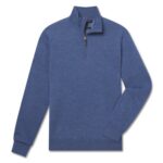 Fairway & Greene The Icon Baruffa Merino Windsweater in Lake Heather
