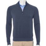 Fairway & Greene The Valley 1/4 Zip in Marine