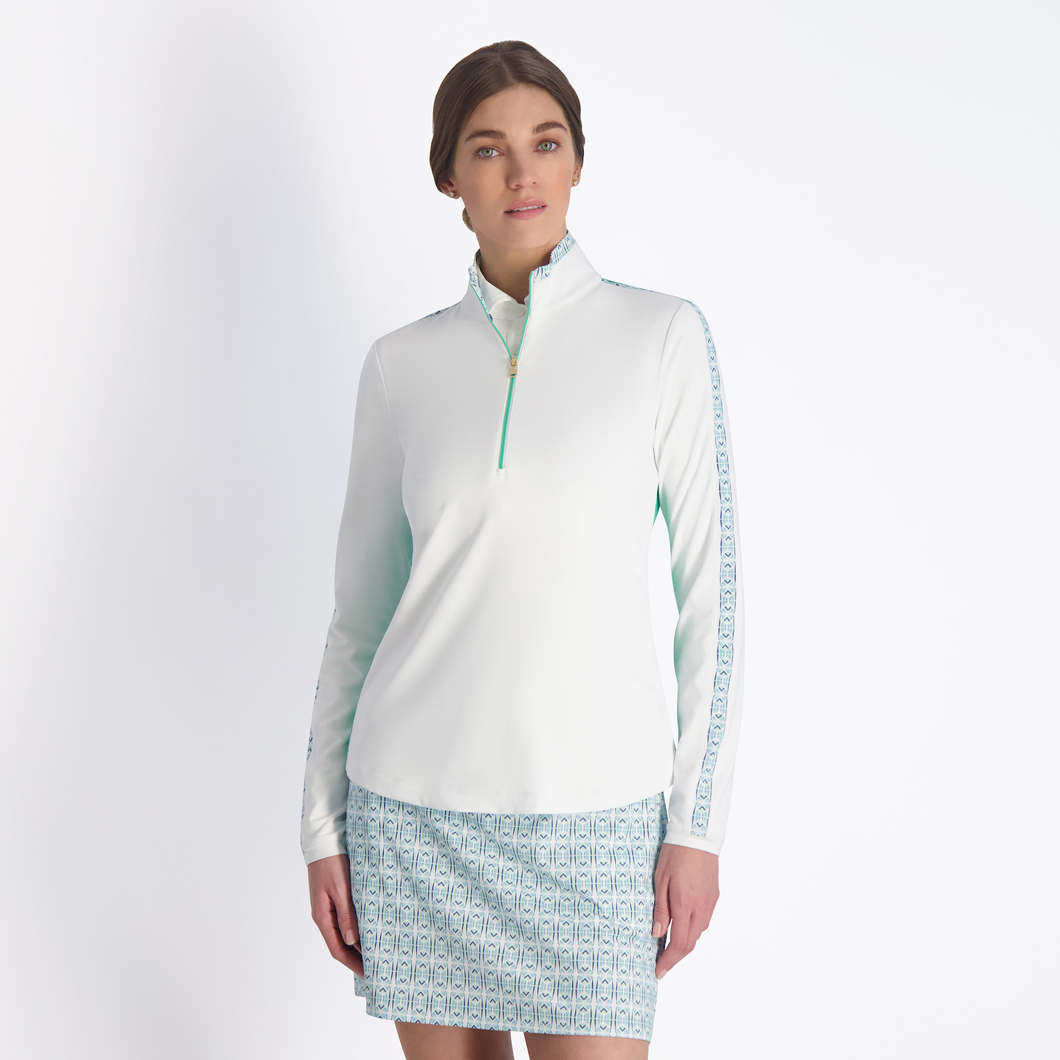 Fairway & Greene Aimee Zip Mock