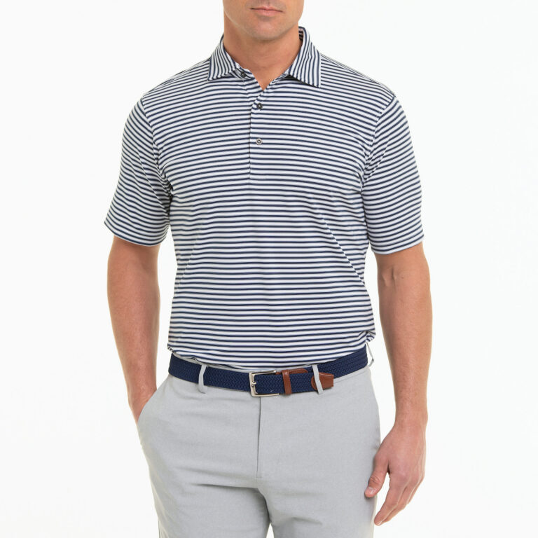 Fairway & Greene Aspen Stripe Polo