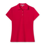 Fairway & Greene Carole Polo in Cardinal