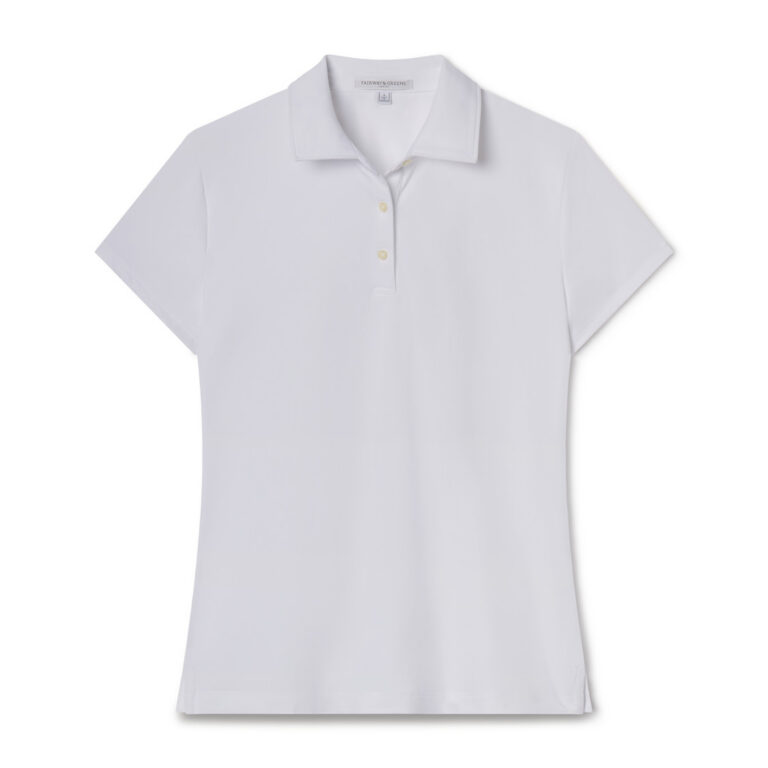 Fairway & Greene Carole Polo in White