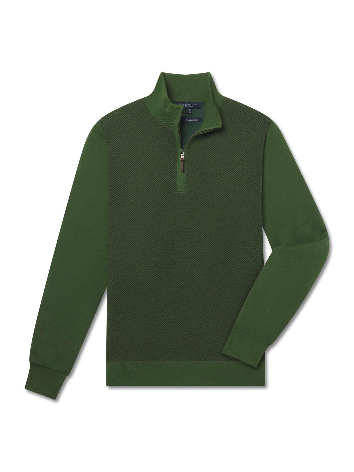 Fairway & Greene Commodore Windsweater in Hosta Heather