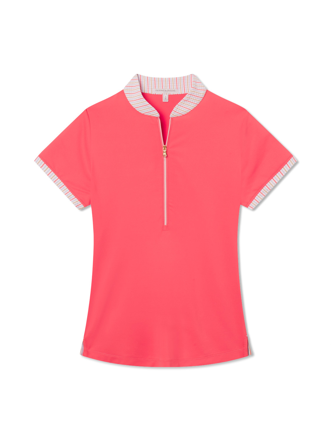 Fairway & Greene Emilie S/Slv Zip in Sunrise