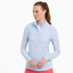 Fairway & Greene Fallon Snap Mock in Riviera
