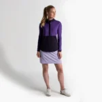 Fairway & Greene Fallon Snap Mock in Veronica