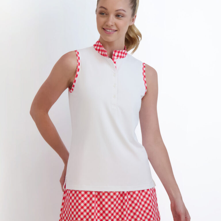 Fairway & Greene Kendall Sleeveless in White