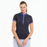 Fairway & Greene Logan Polo in Eclipse