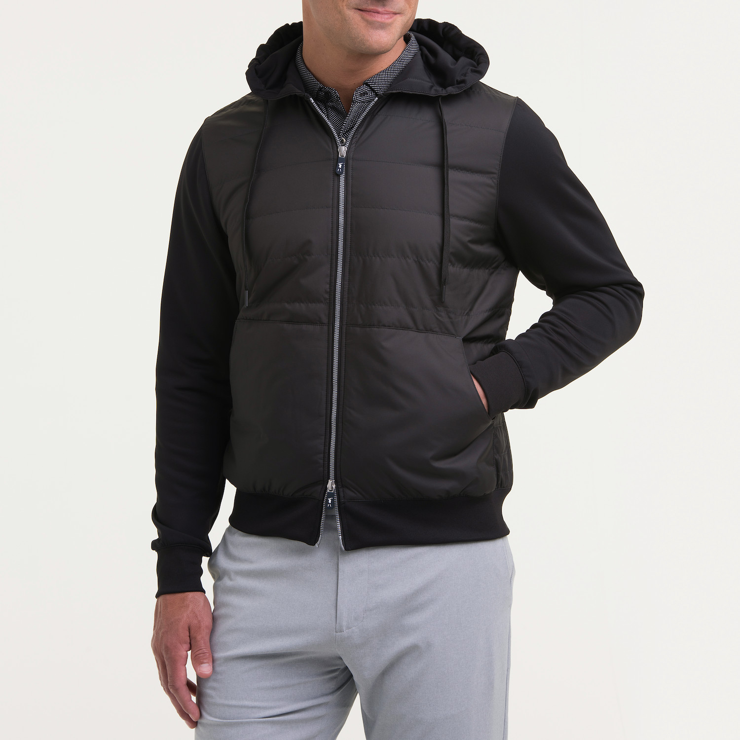 Fairway & Greene Manhattan Hoodie in Black