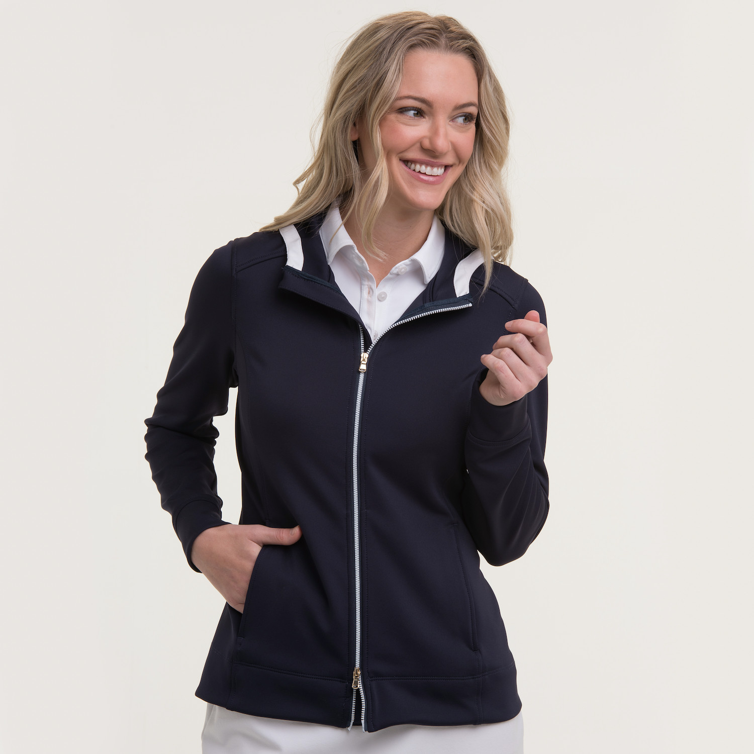 Fairway & Greene Margot Hoodie in Eclipse