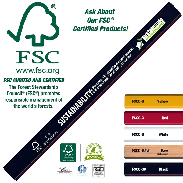 FSC® Certified Carpenter Pencil