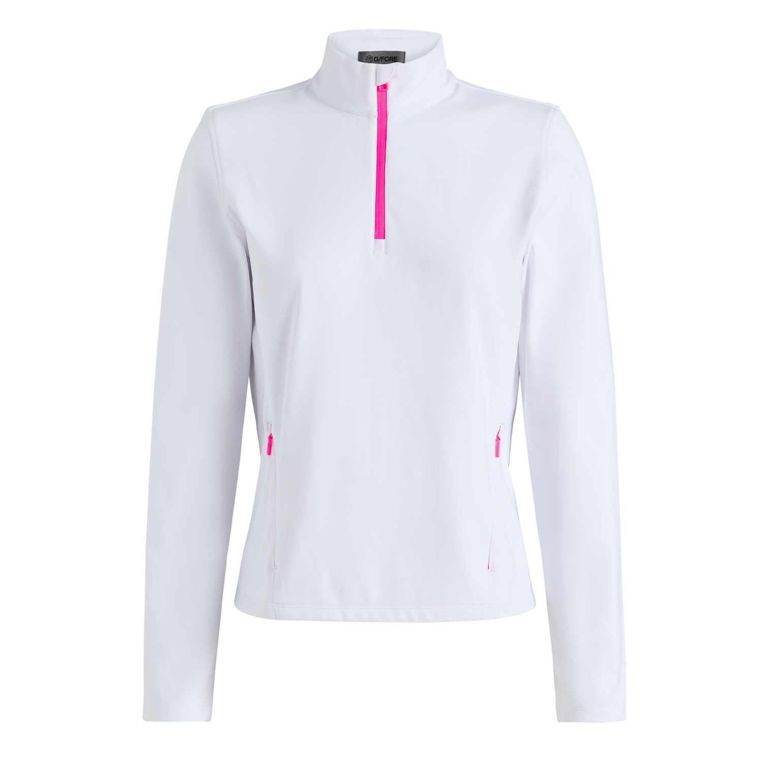 G/FORE Brushed Back Stretch Quarter-Zip Pullover