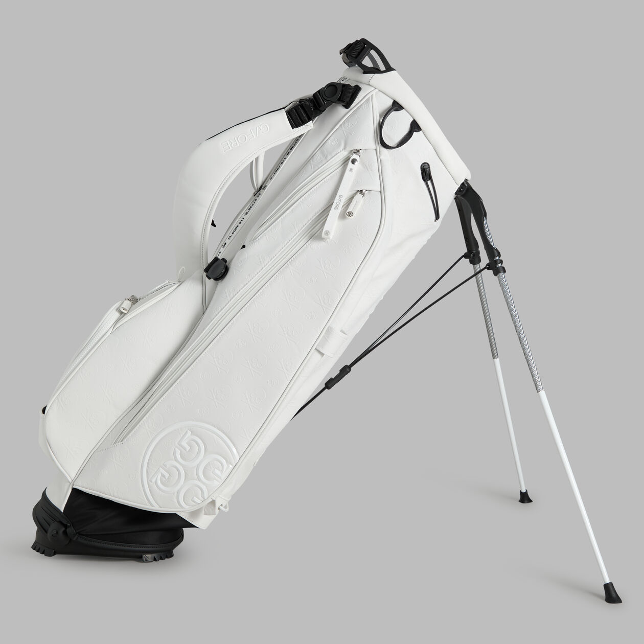 G/FORE Embossed Skull + Tees Daytona Carry Golf Bag