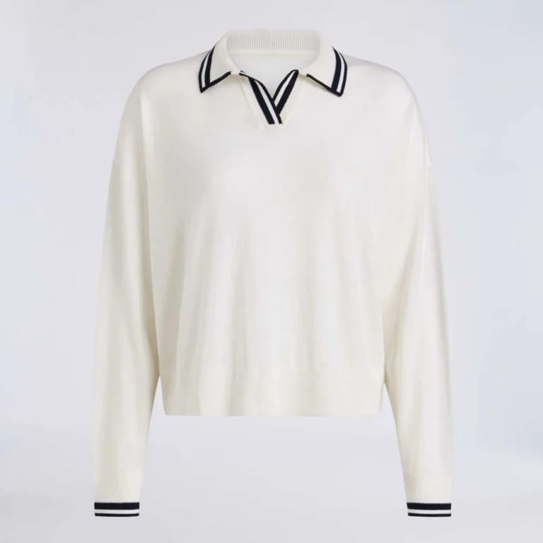 G/FORE Johnny Collar Fine Wool Sweater Polo