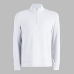 G/Fore Luxe Mid Quarter Zip in Snow