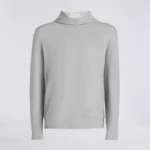 G/Fore Pebble Quilted Hoodie in Nimbus Melange