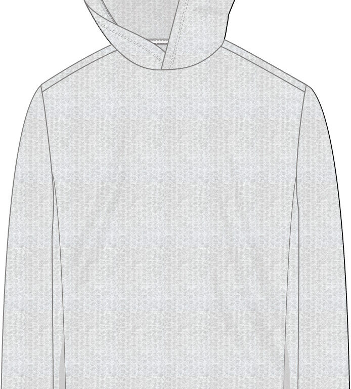 G/Fore Pebble Quilted Hoodie in Snow