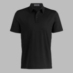 G/Fore Solid Tech Jersey Polo in Onyx