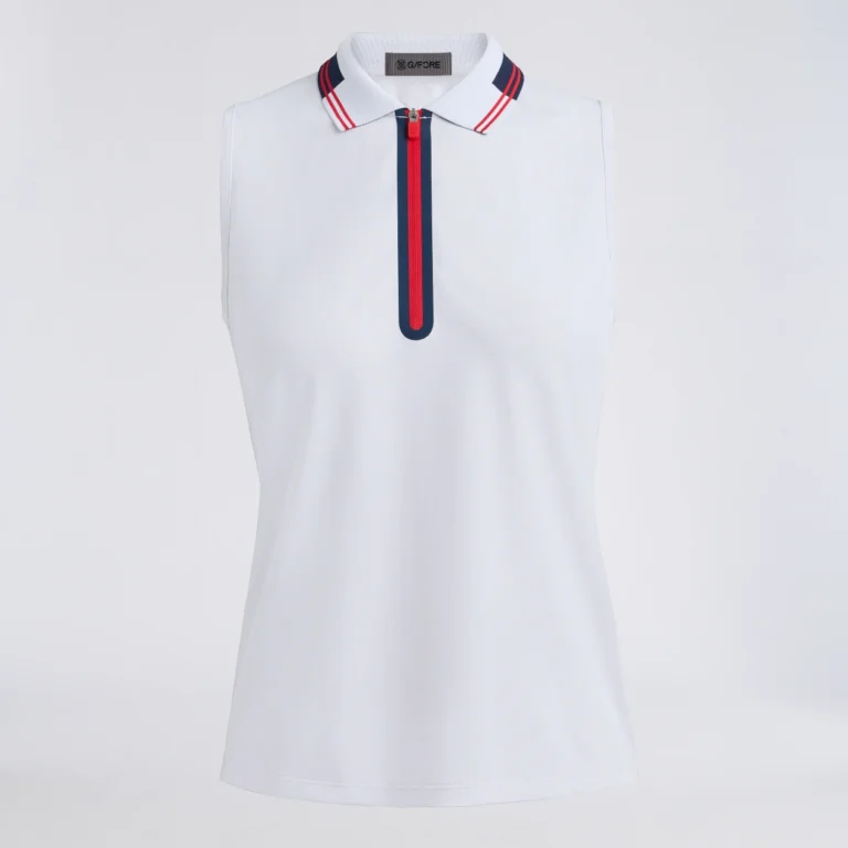 G/FORE Tech Pique Sleeveless Polo