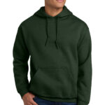 Gildan Heavy Blend Hooded Sweatshirt in Forest Green