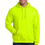 Gildan Heavy Blend Hooded Sweatshirt in Safety Green