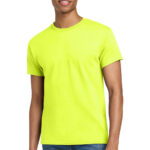 Gildan Tall 100% US Cotton T-Shirt in Safety Green