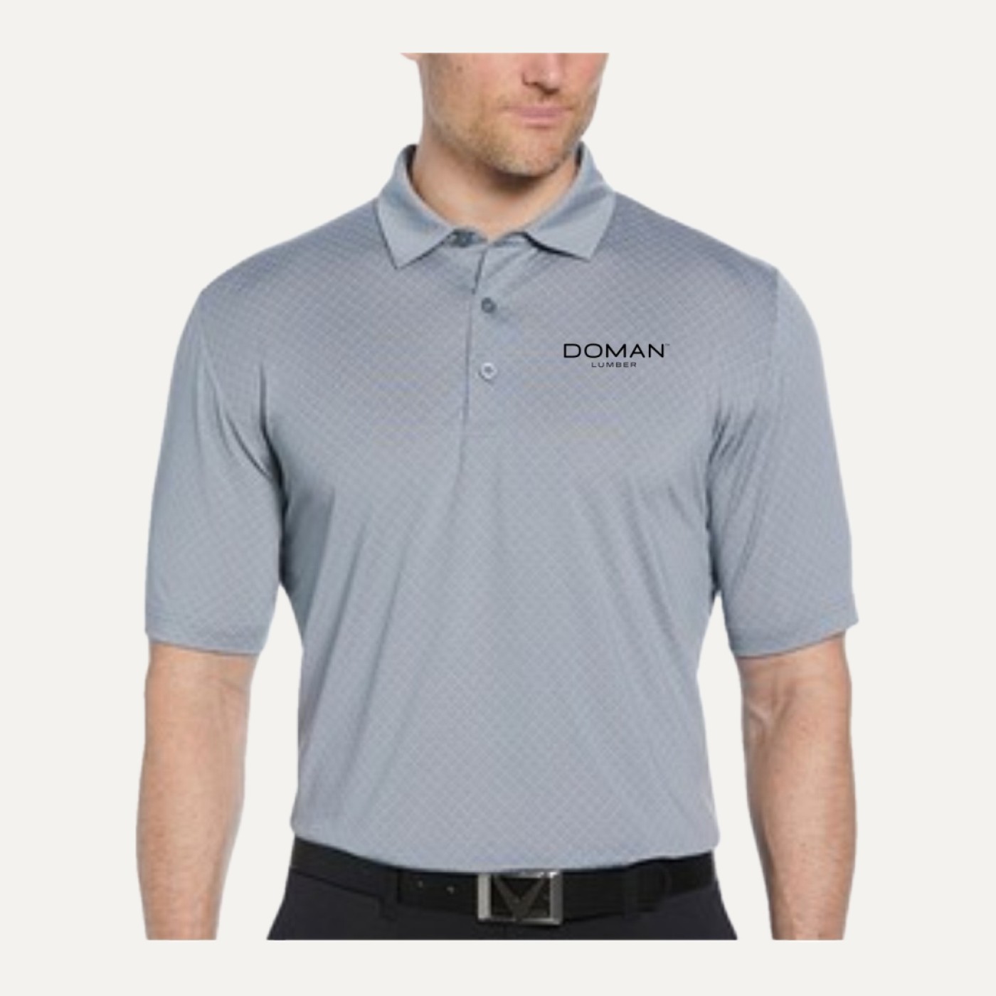Doman Lumber polos, quarter-zips and jackets