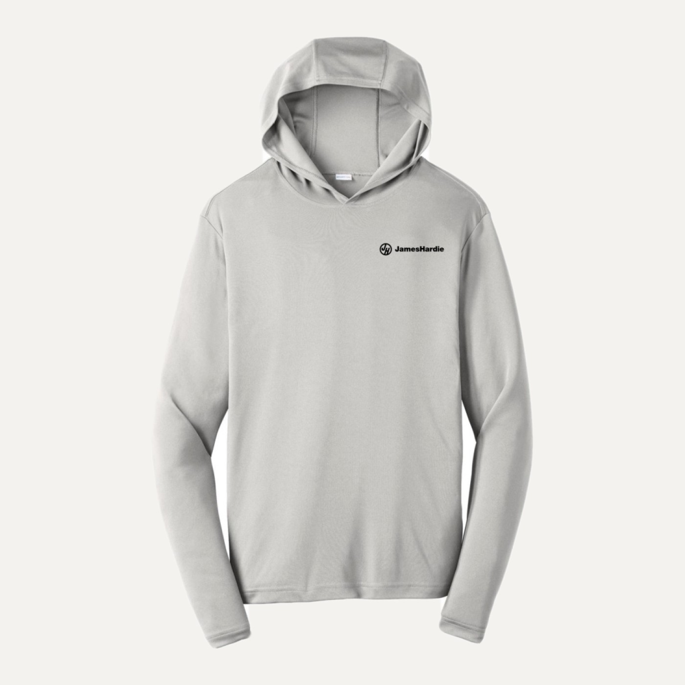 James Hardie co-branded sun hoodie