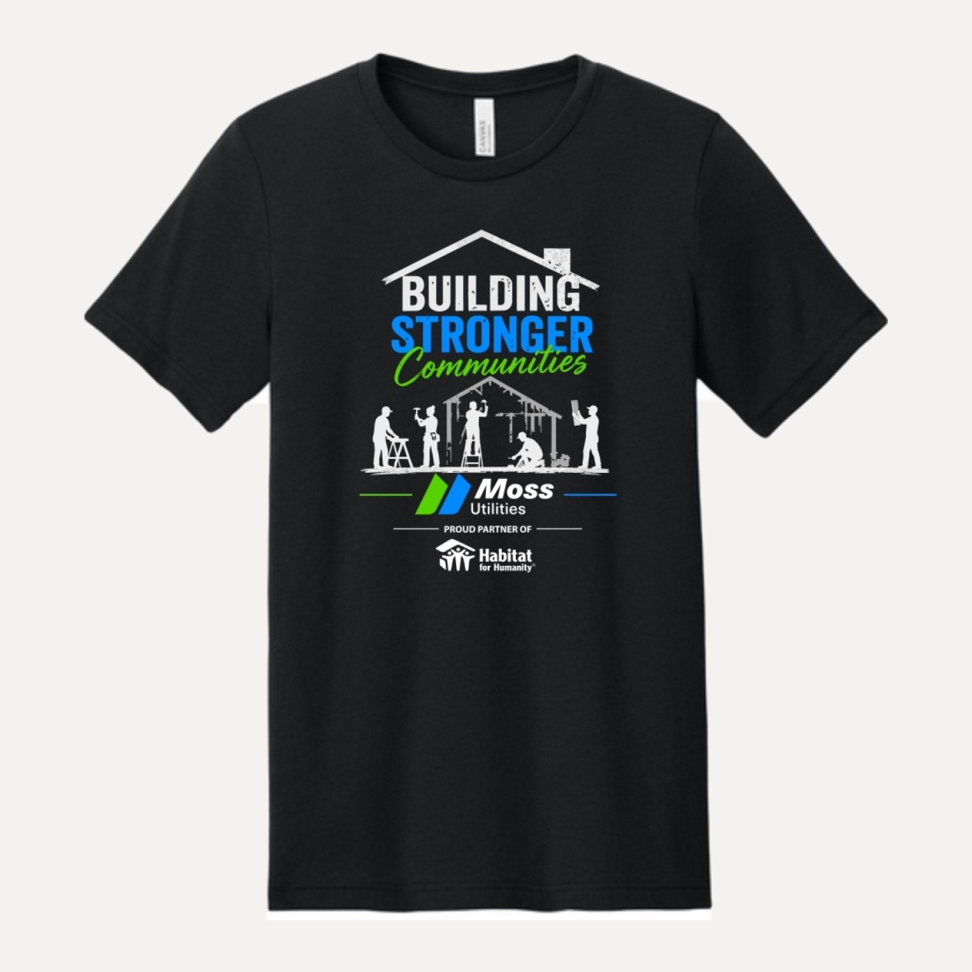 Building Stronger Communities tee design