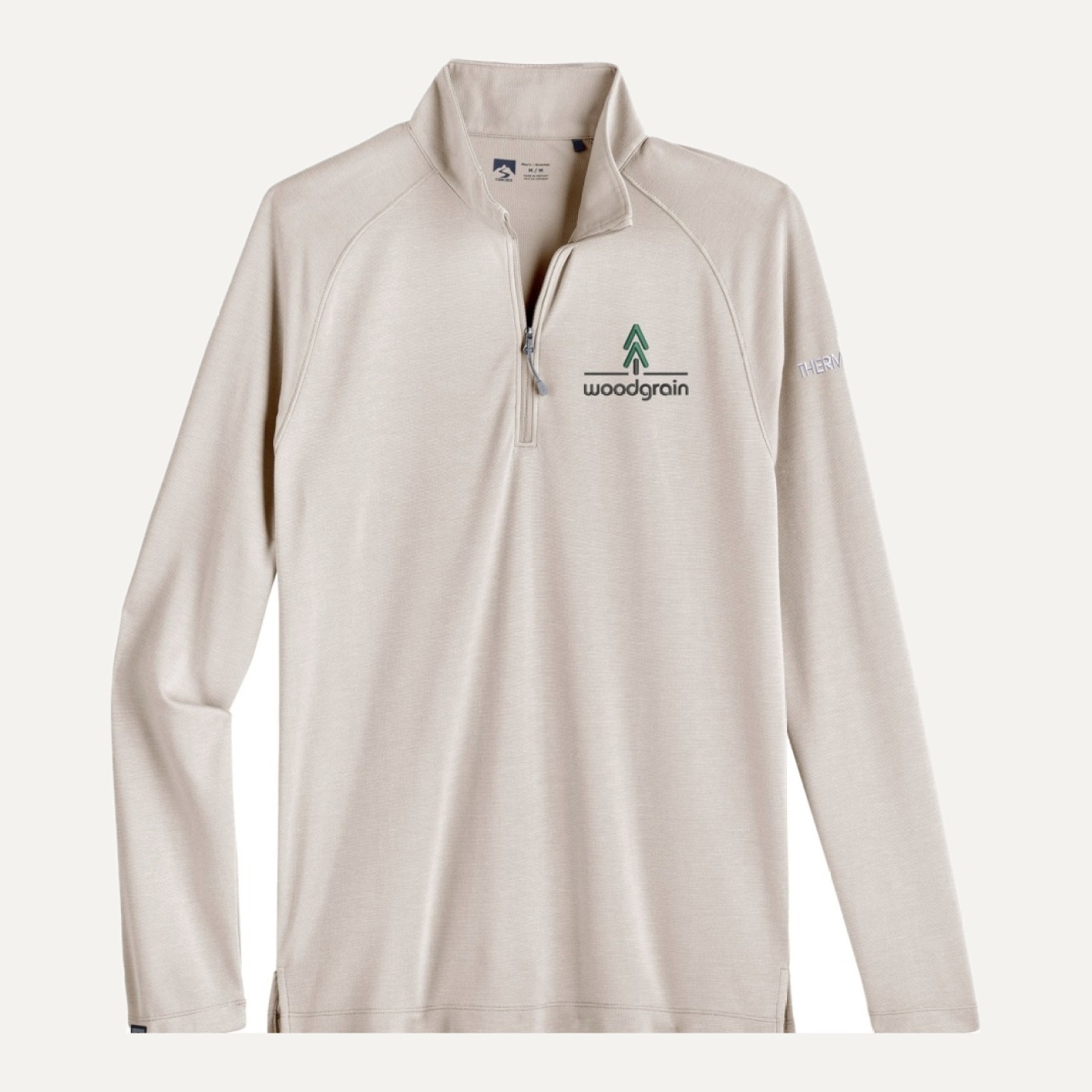 Woodgrain quarter-zips, vests, polos, rope caps and safety tees