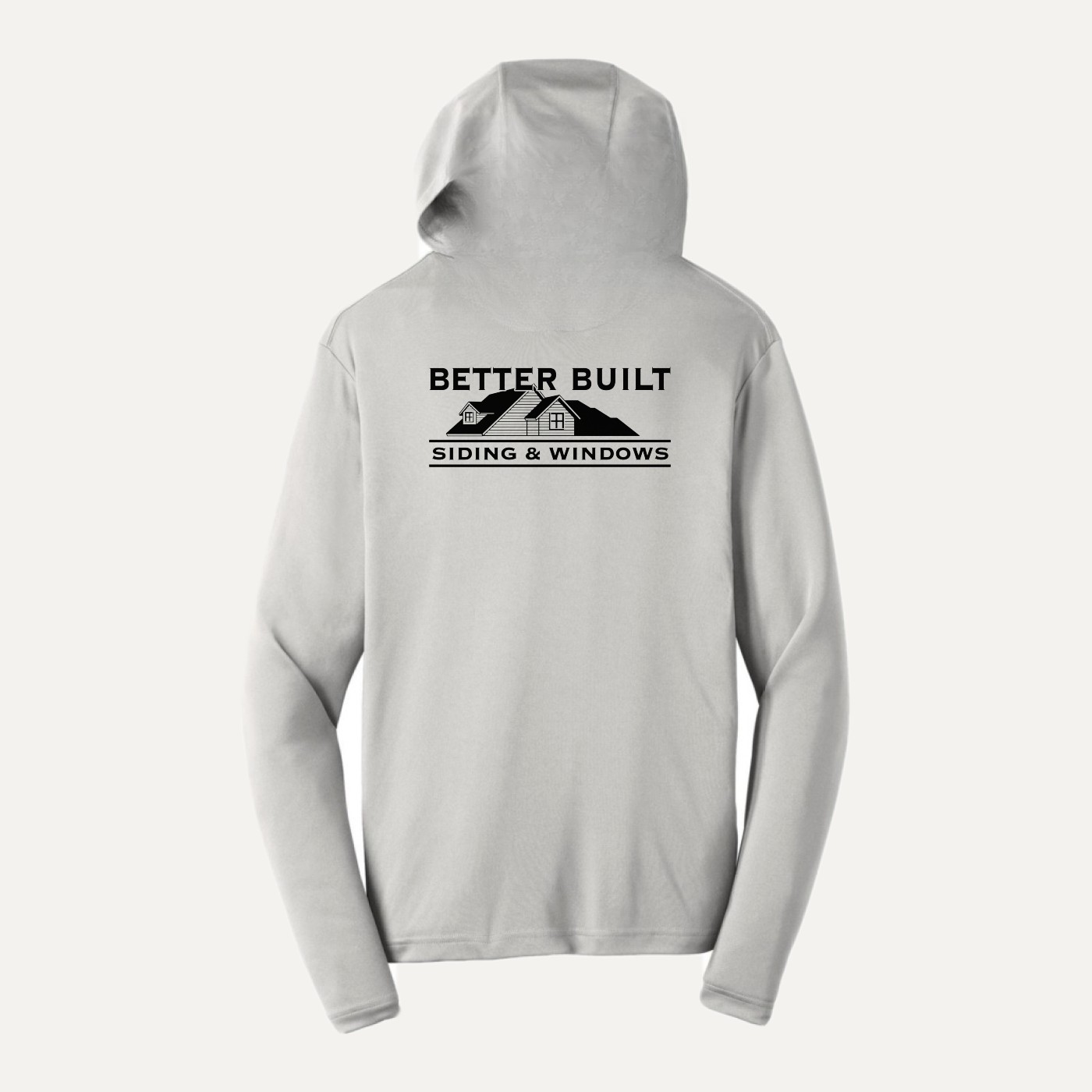 James Hardie co-branded sun hoodie