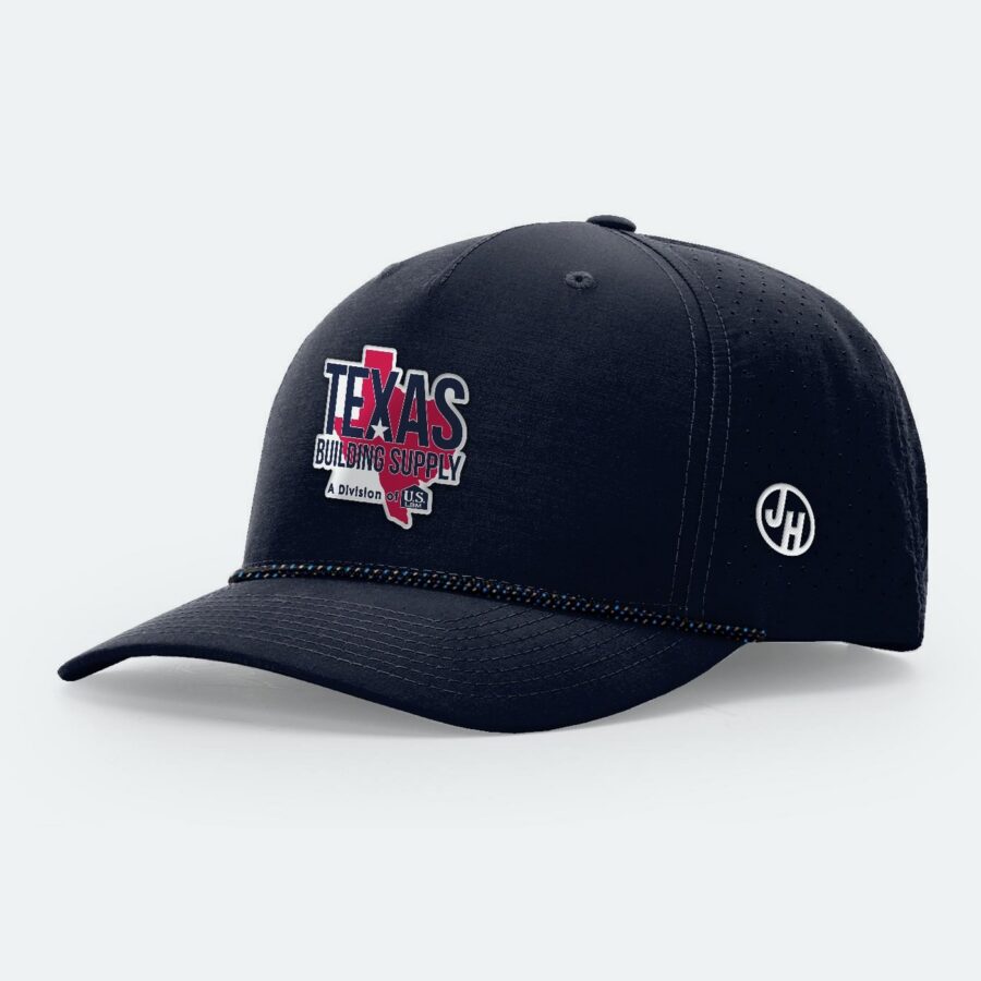 Texas Building Supply golf tournament hats