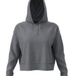 Greyson Blank Aspen Boxy Hoodie in Smoke Heather