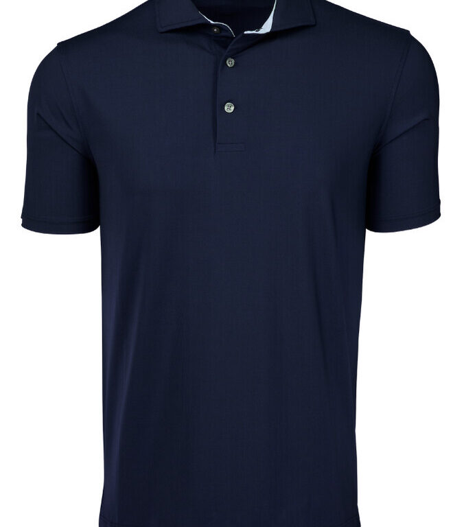 Greyson Cayuse Polo in Maltese Blue