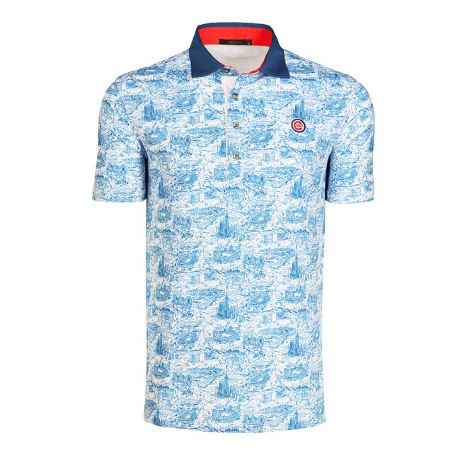 Greyson Chicago Cubs City Scape Polo