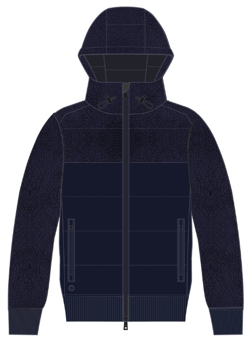 Greyson Cody Sherpa Hybrid Down Jacket