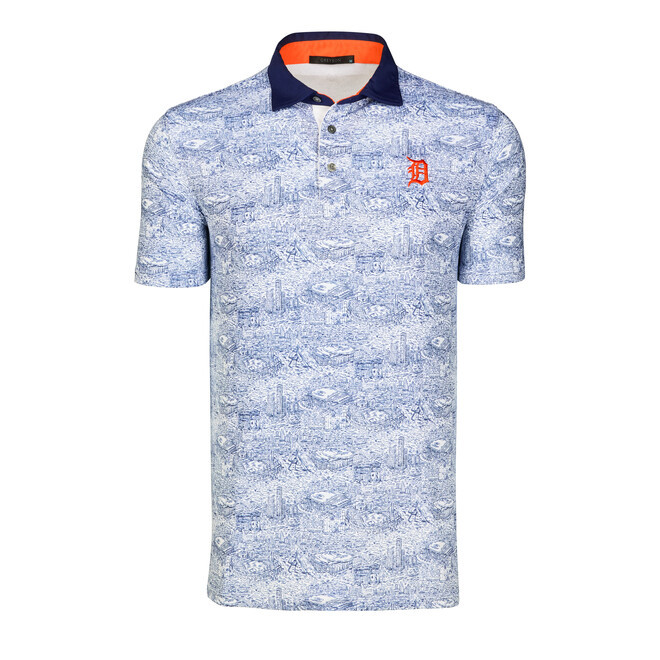 Greyson Detroit Tigers Scenic Polo