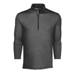 Greyson Guide Sport Quarter Zip in Dark Grey Heather