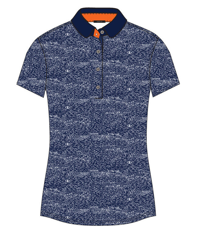 Greyson Indian Creek Scenic Cstm Ladies Polo