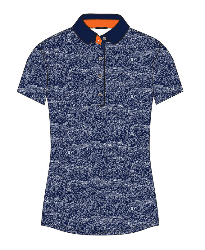 Greyson Indian Creek Scenic Cstm Ladies Polo